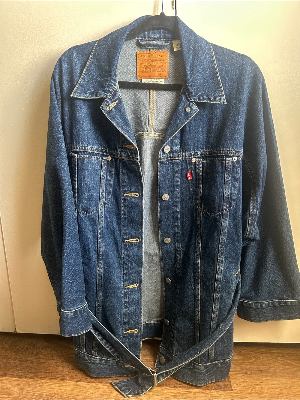 Levi's Dark Blue Denim Trucker Jacket